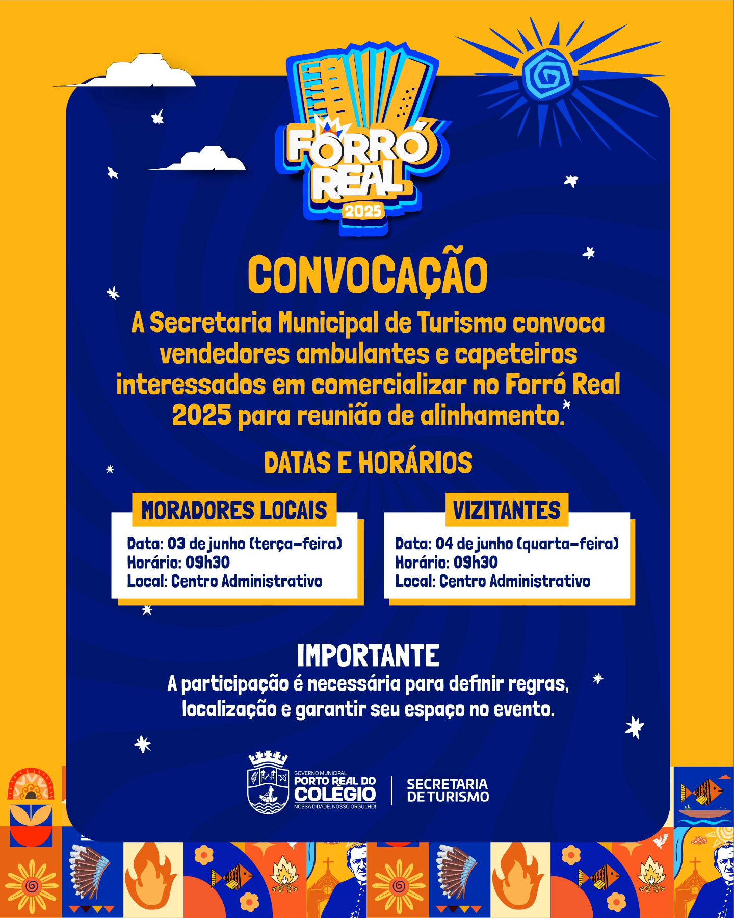 Atenção, vendedores ambulantes e capeteiros ⚠️