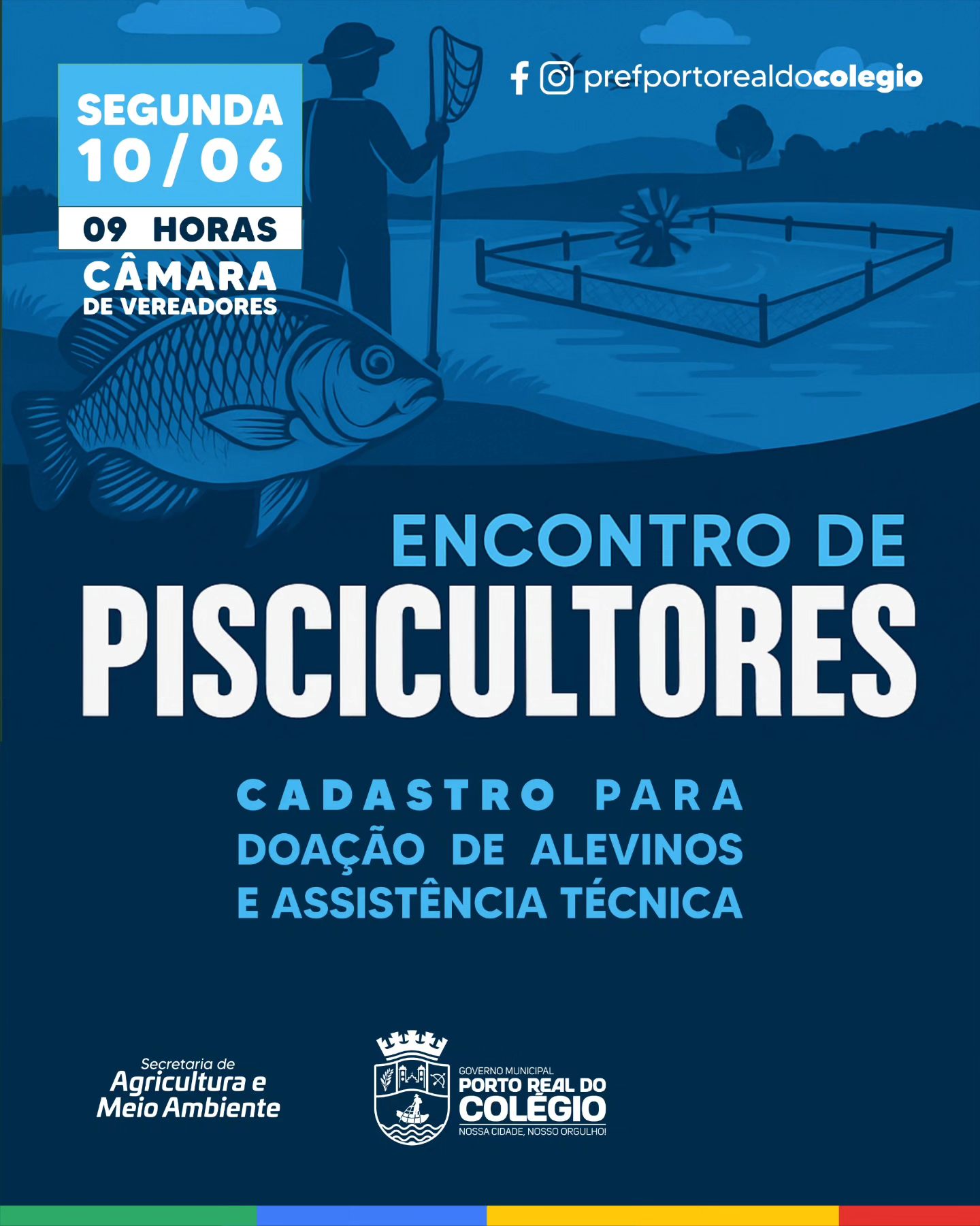 Atenção, piscicultores ⚠️