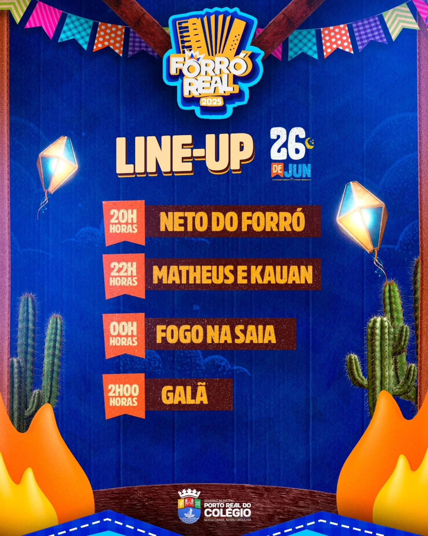 LINE UP 26/06