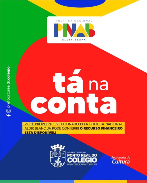 Tá na conta!