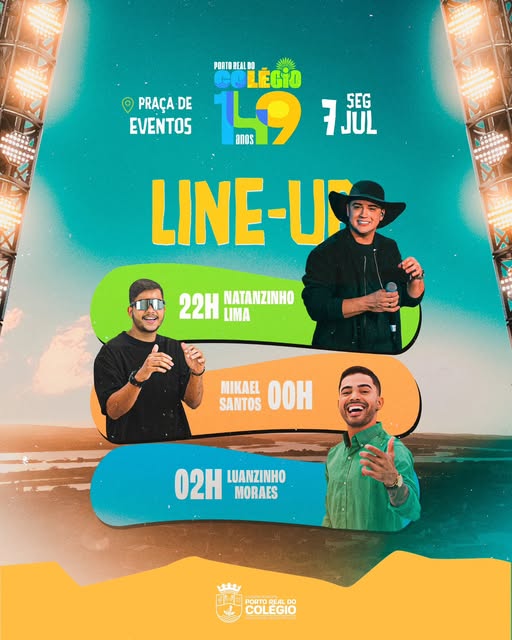 149 anos com muito estilo, alegria e música boa!