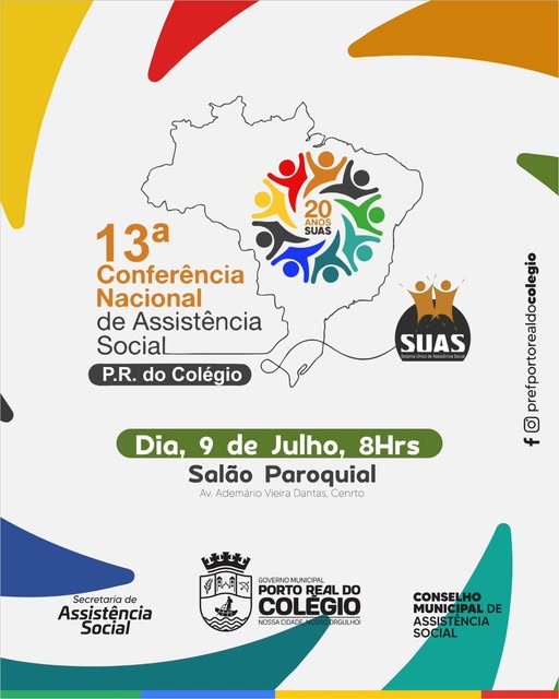 Vamos juntos fortalecer a política de Assistência Social!