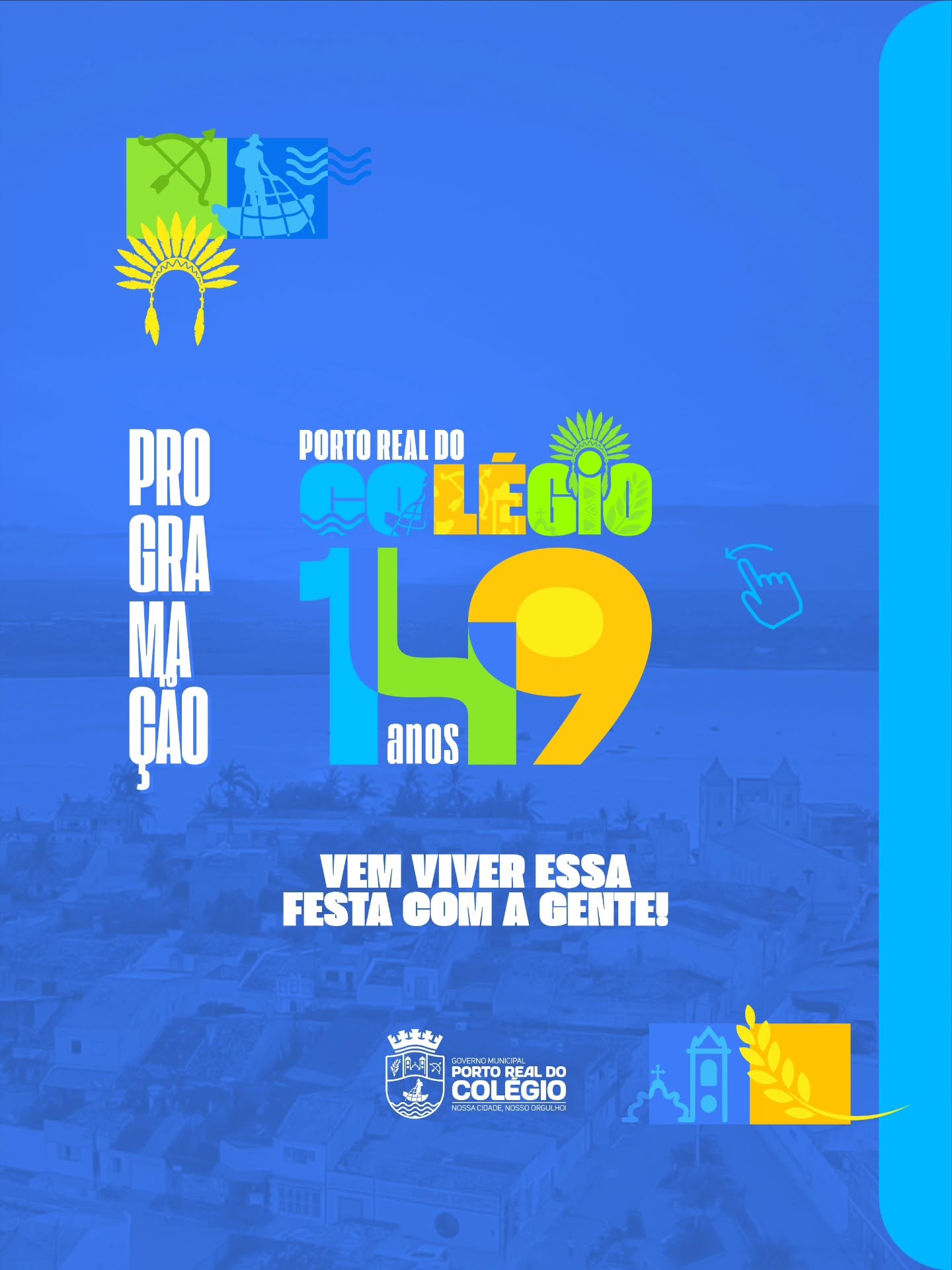 Porto Real do Colégio completa 149 anos e a festa tá imperdível!