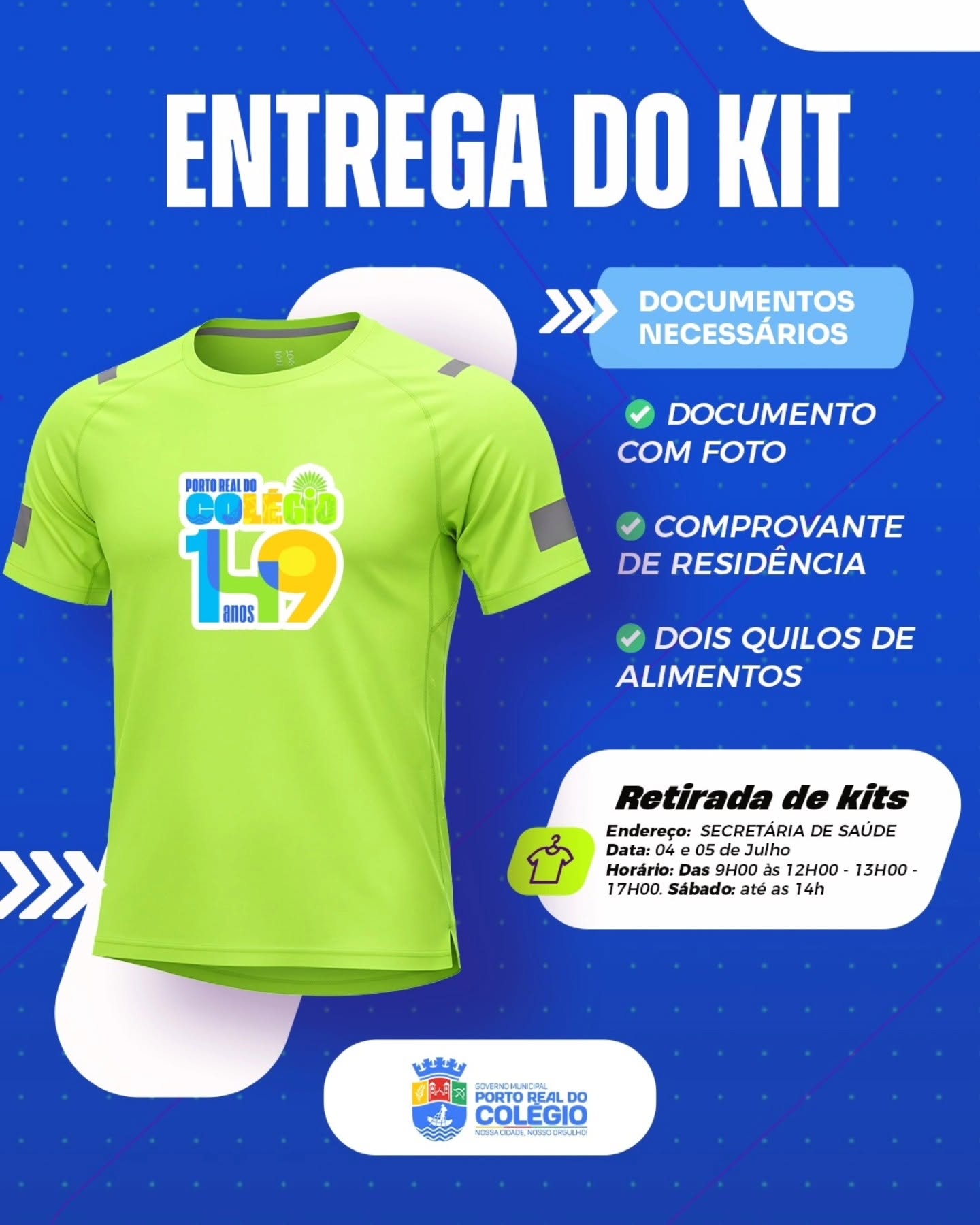 ENTREGA DO KIT E PERCUSSO