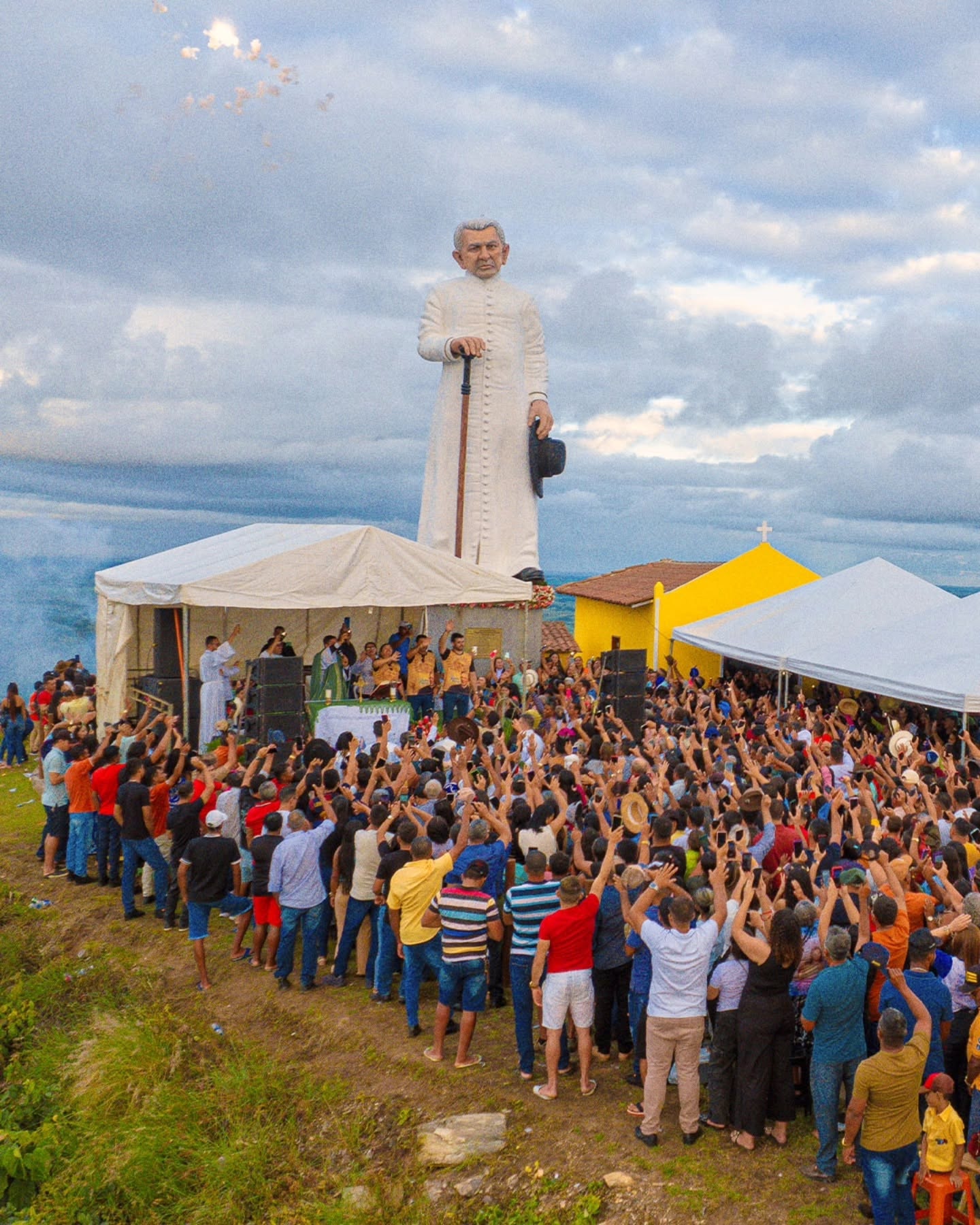 Foi um dia de fé, emoção e devoção!