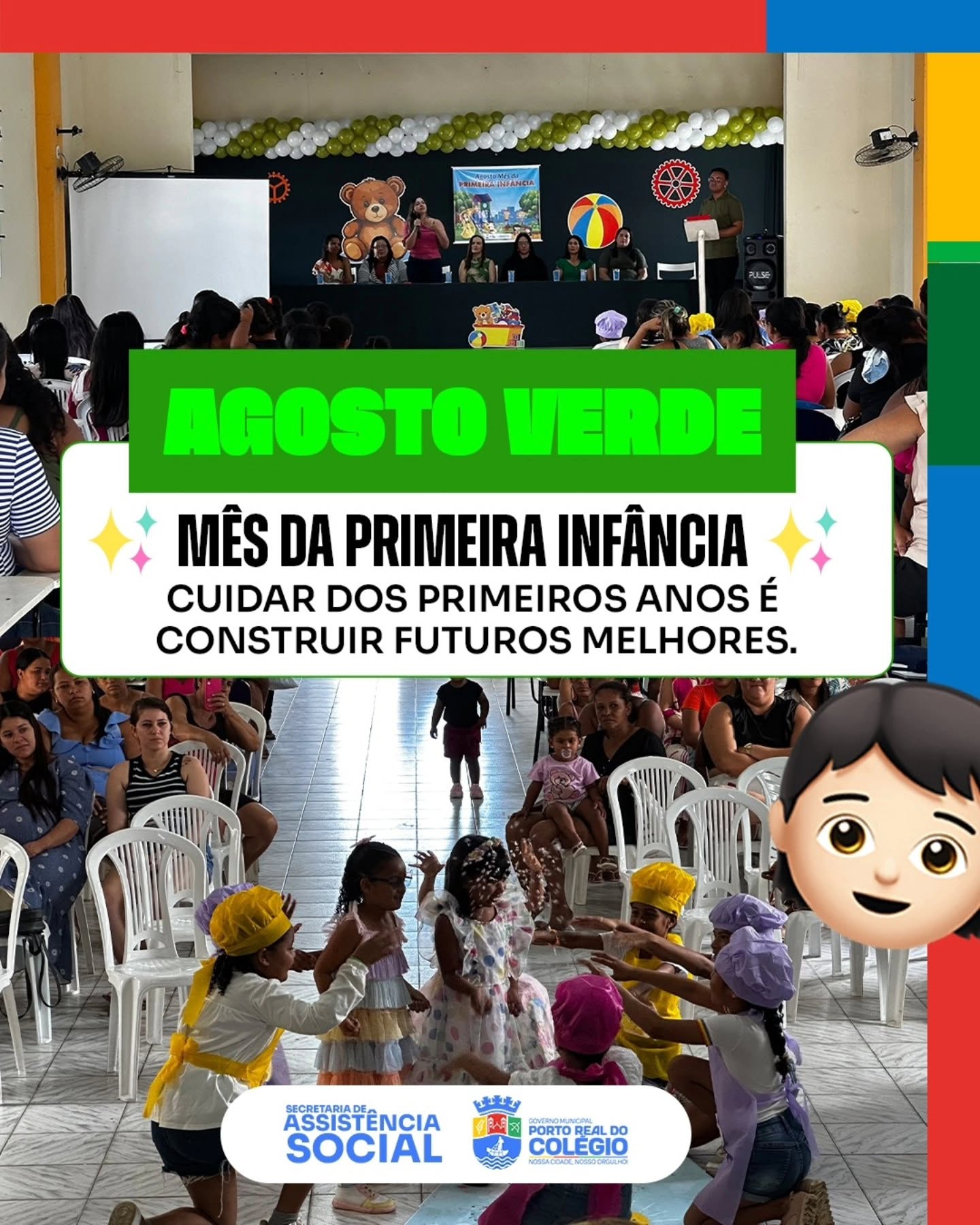 Agosto Verde – Mês da Primeira Infância