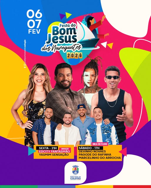 Vem aí a Festa do Bom Jesus dos Navegantes 2026!