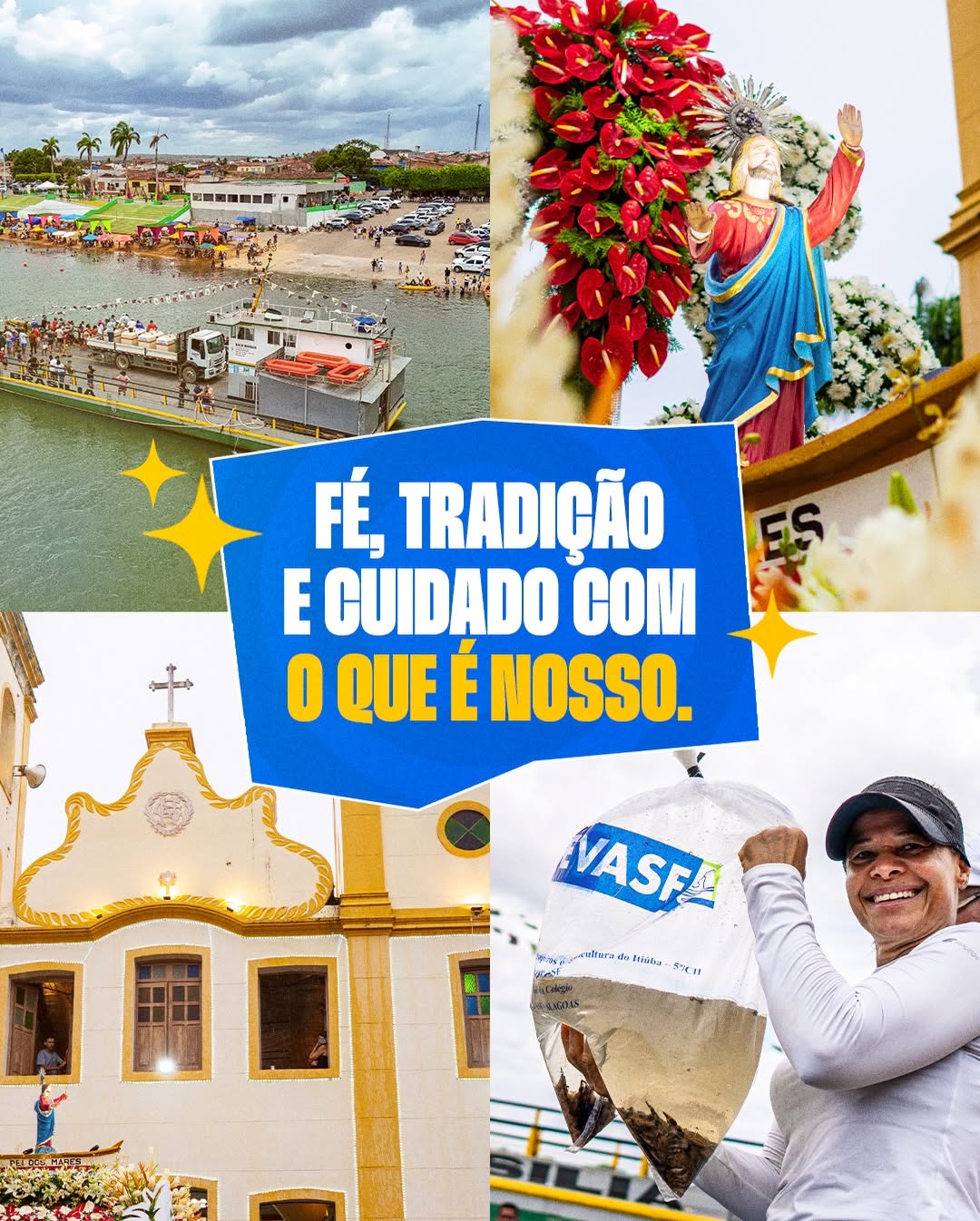 Entre gestos simples e fé renovada, a tradição segue viva.