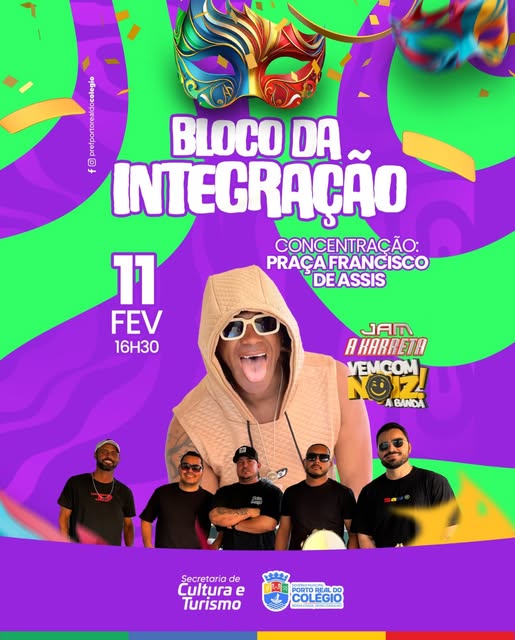 BLOCO DA INTEGRAÇÃO VEM AÍ!