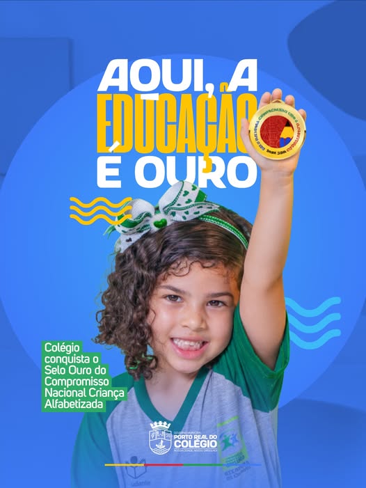 O futuro começa na sala de aula.