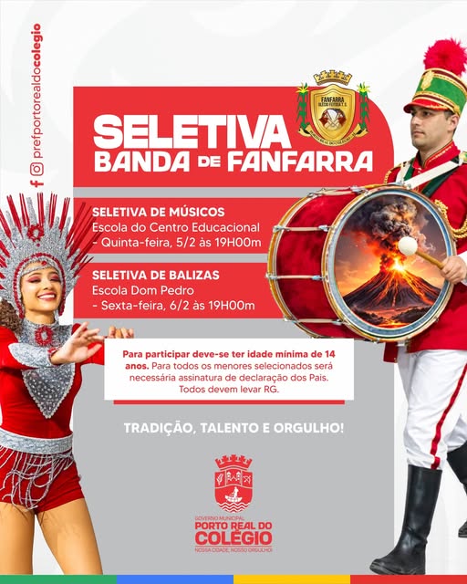 É hora de mostrar seu talento!