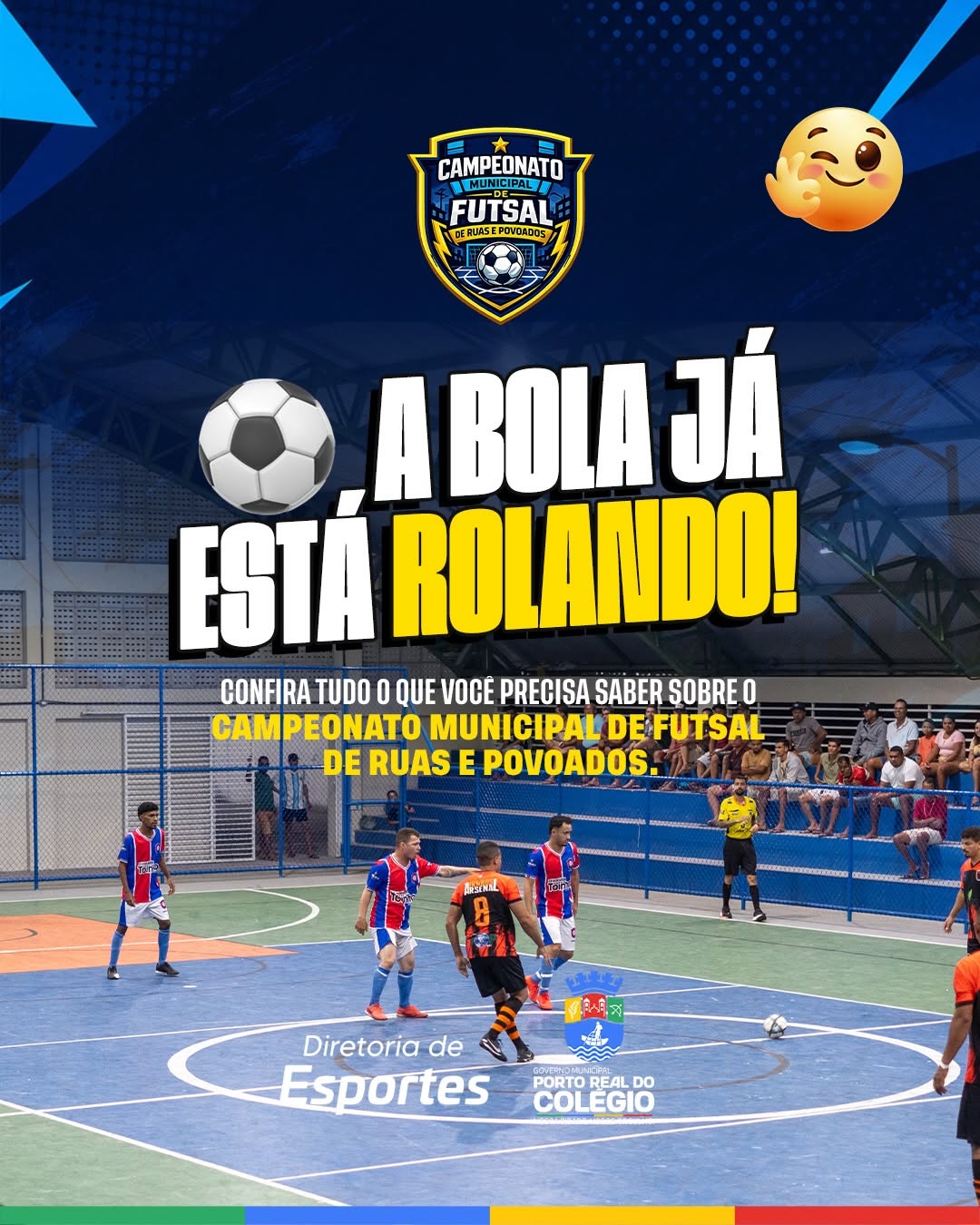 A emoção começou do jeito que o torcedor gosta!