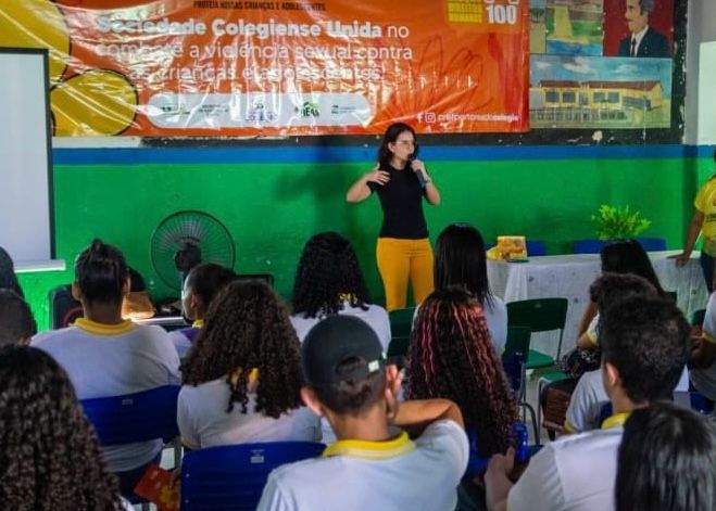 DANDO SEQUÊNCIA ÀS ATIVIDADES ALUSIVAS À CAMPANHA MAIO LARANJA