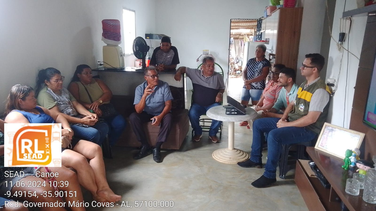 Secretária Municipal de Agricultura apresenta programa de fomento destinado às agricultoras do comunidade de Canoé, em Rio Largo