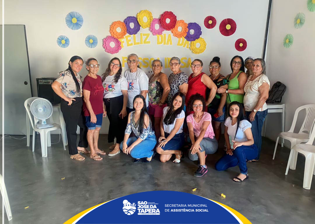 Tarde especial com as idosas do SCFV do CRAS Caboclo