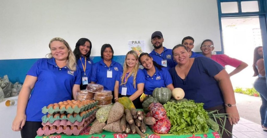 Secretaria Municipal De Assistência Social Realiza Entrega De Alimentos Pelo Paa - Programa De Aquisição De Alimentos