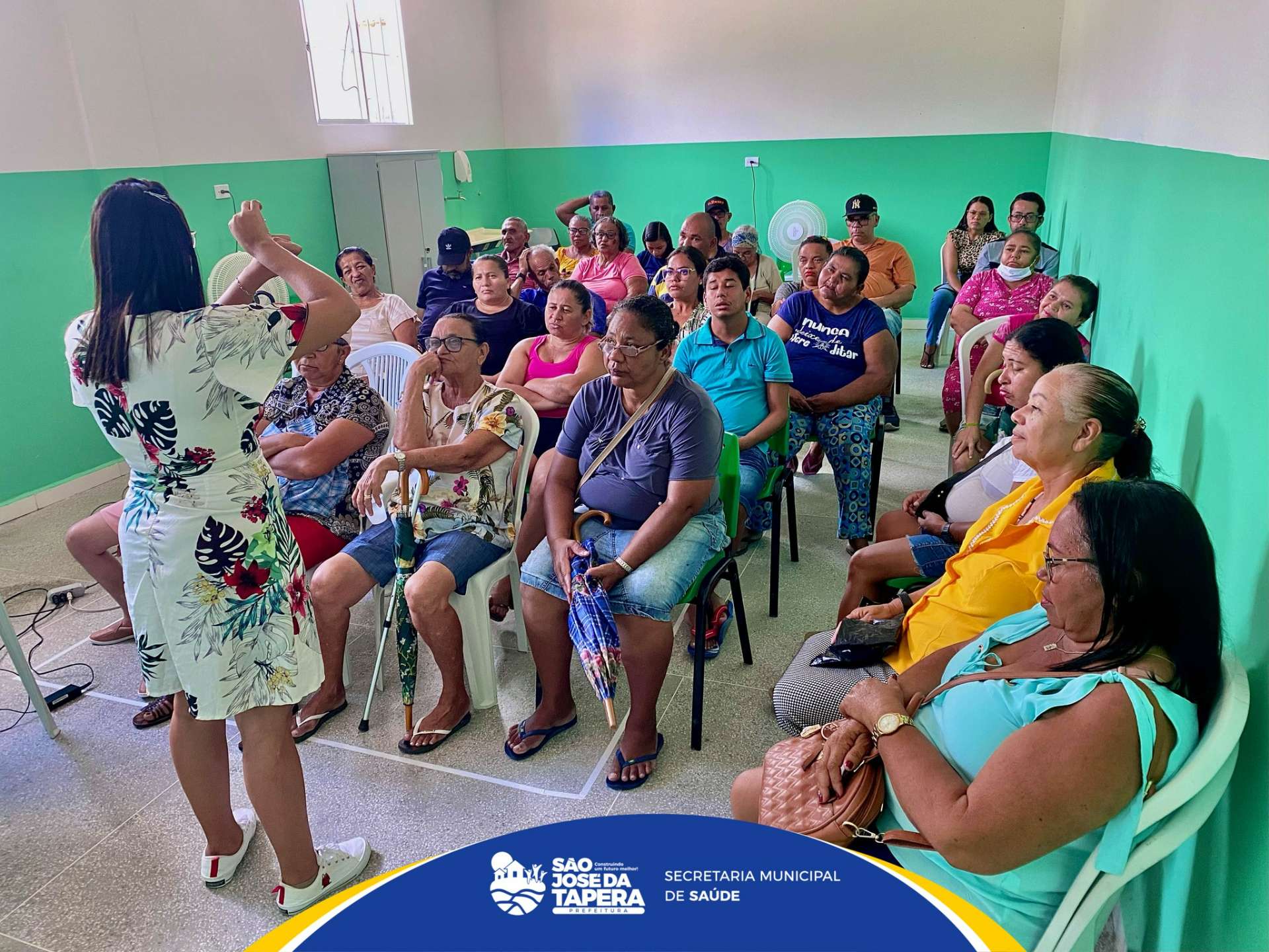 Uma palestra sobre o Outubro Rosa