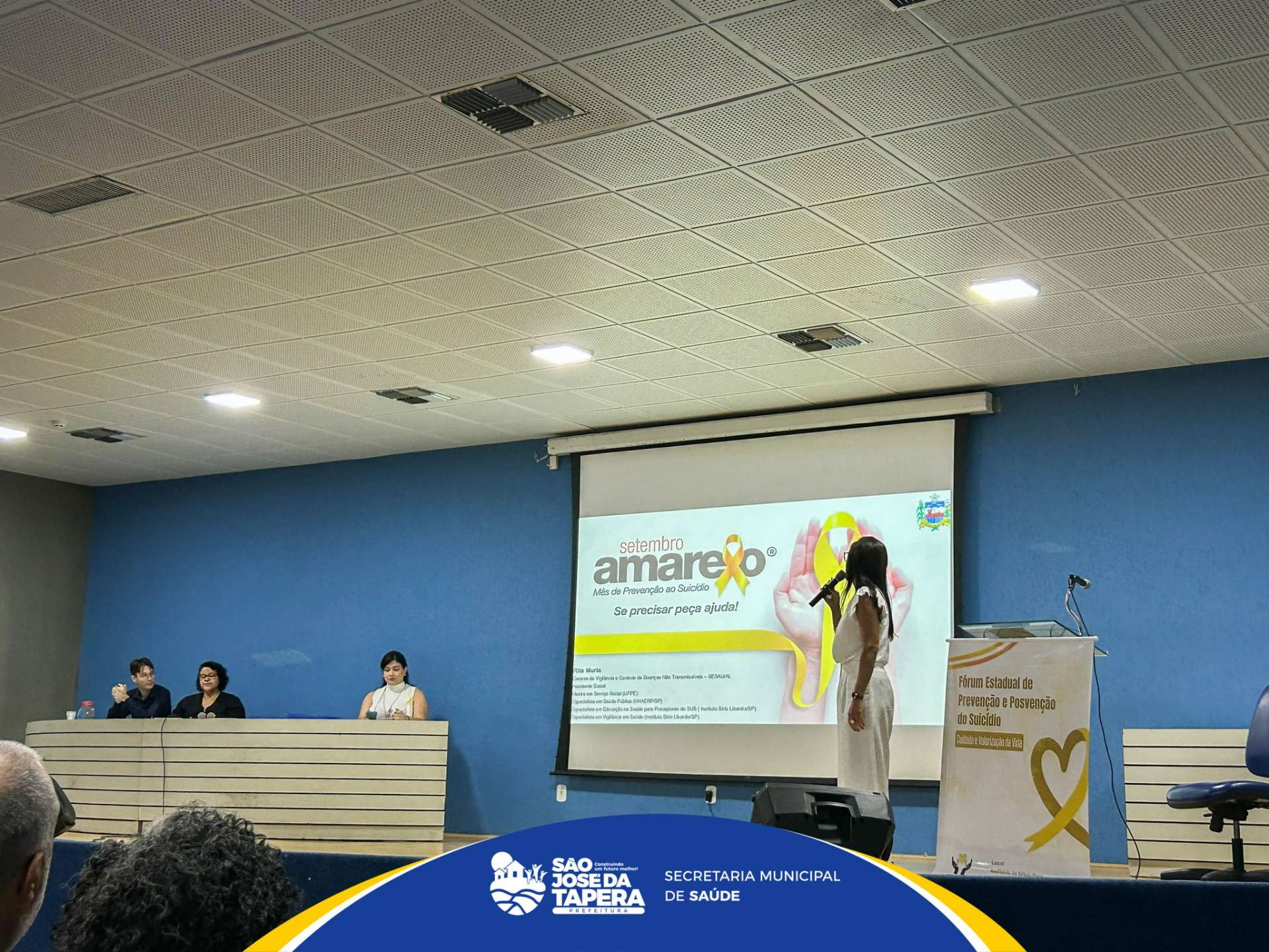 Fórum Estadual de Prevenção e Pósvenção do Suicídio