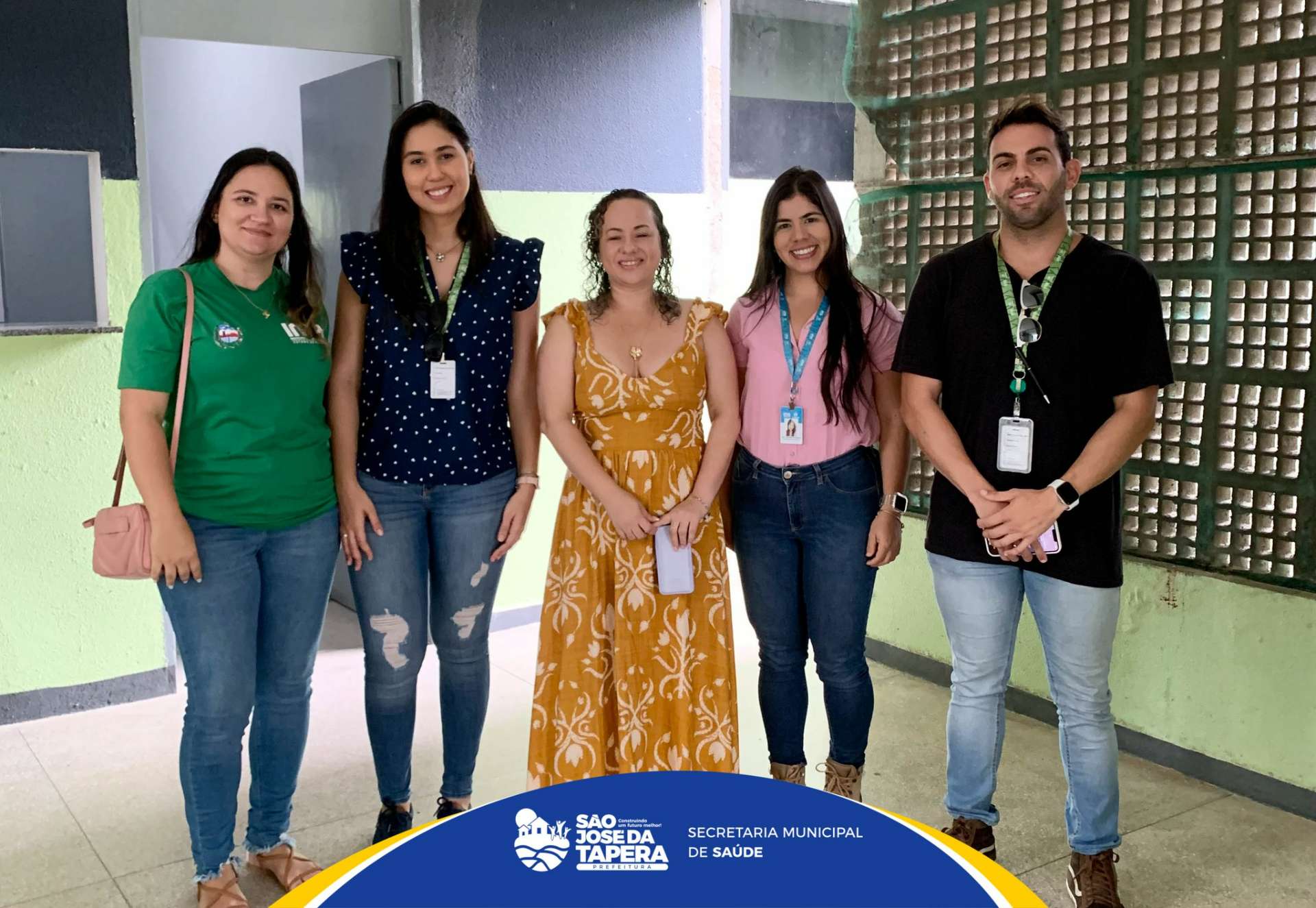 Técnicos do IMA, para primeira vistoria após a concessão da tal sonhada Licença Ambiental do Hospital