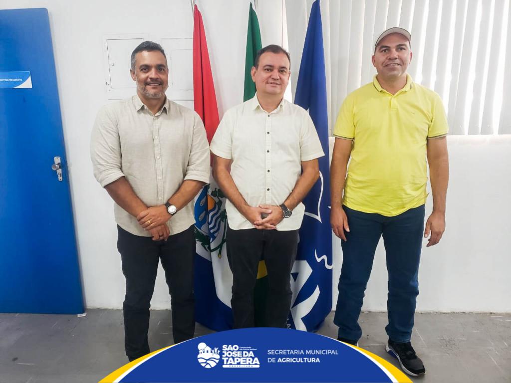 Secretário De Agricultura, Abastecimento E Meio Ambiente Participa De Reunião Com Presidente Da Adeal