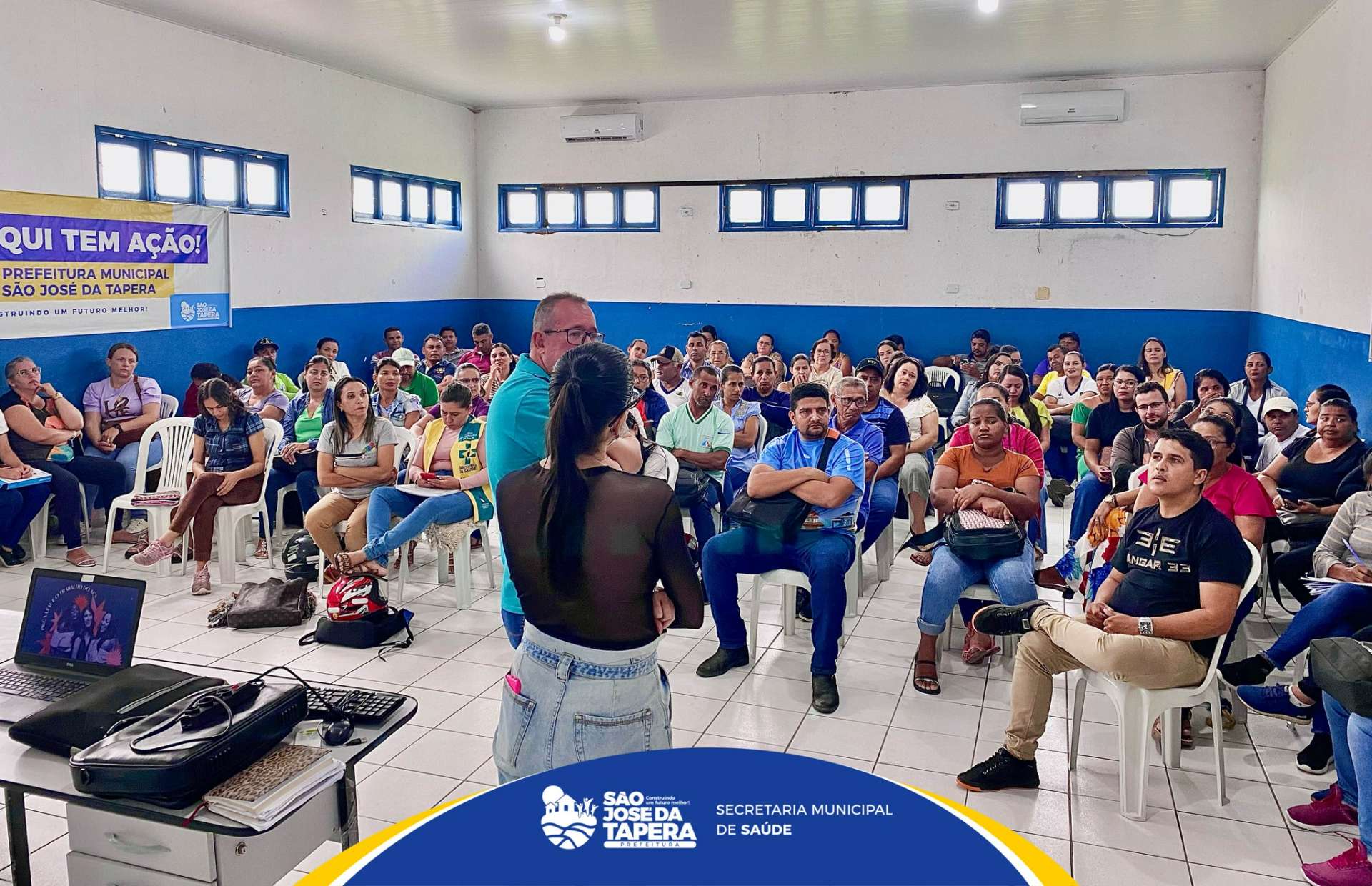 Roda de conversa com os Agentes Comunitários de Saúde