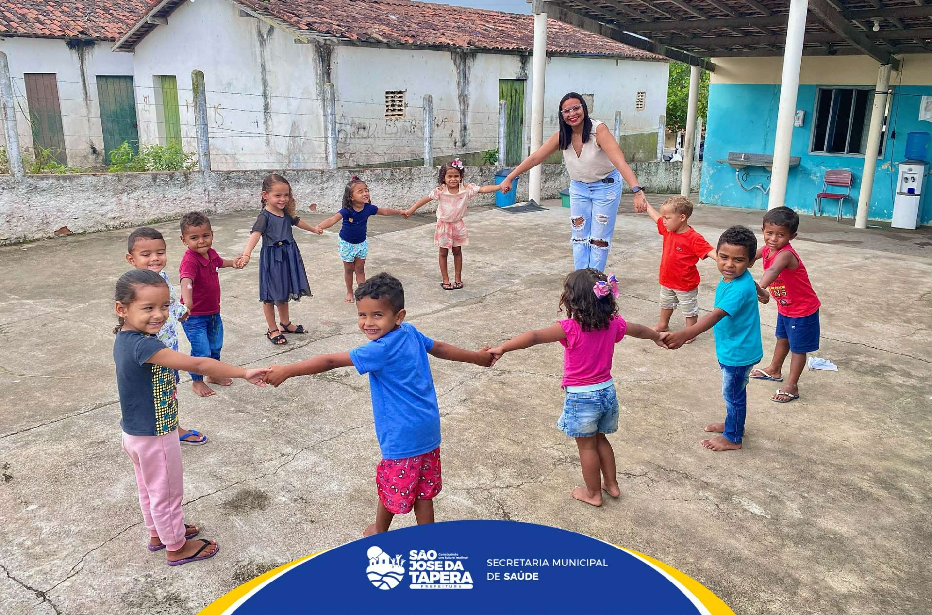 Ação de conscientização na Escola Manoel Gadi