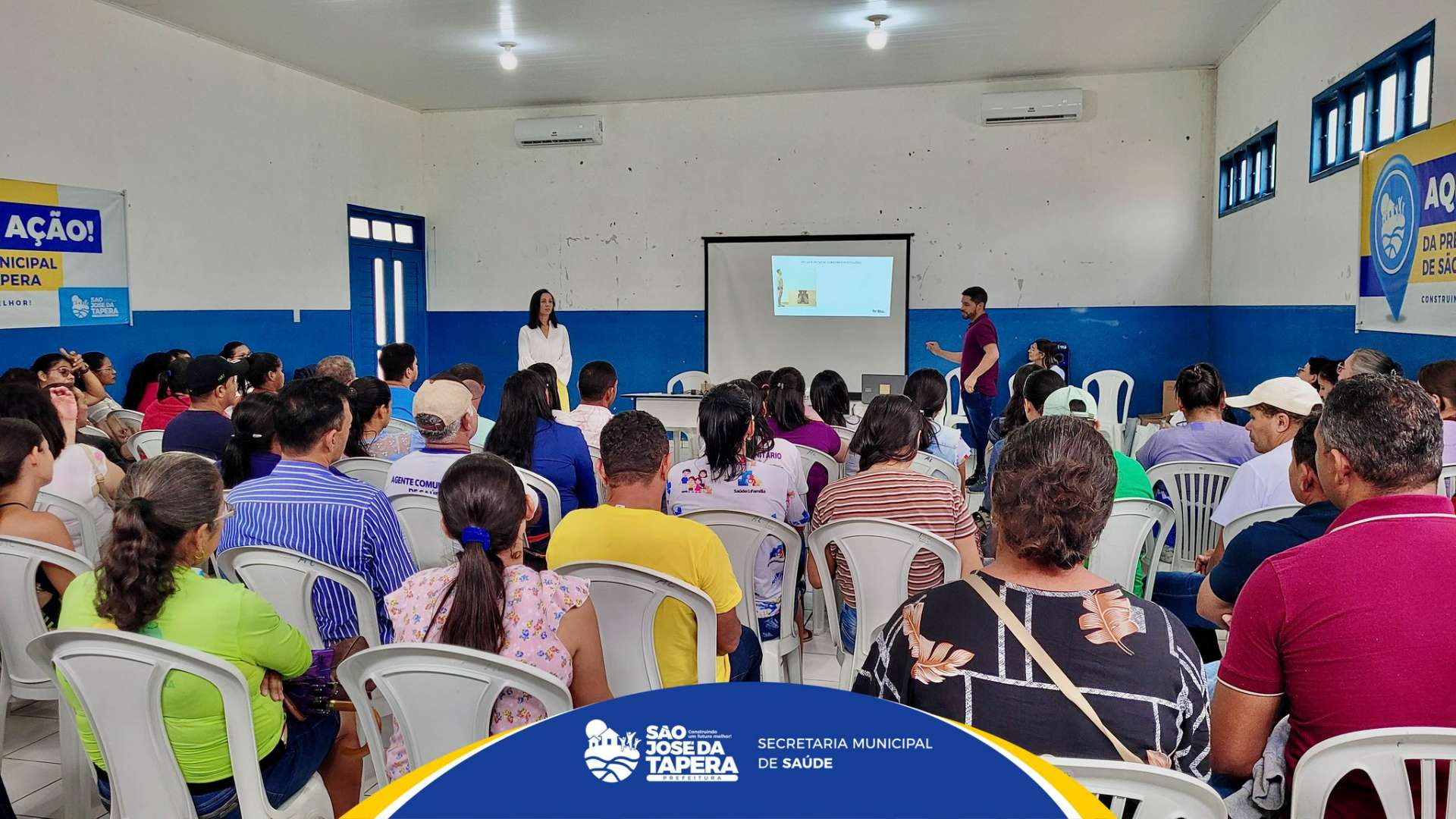 Capacitação com os Agentes Comunitários de Saúde sobre avaliação antropométrica