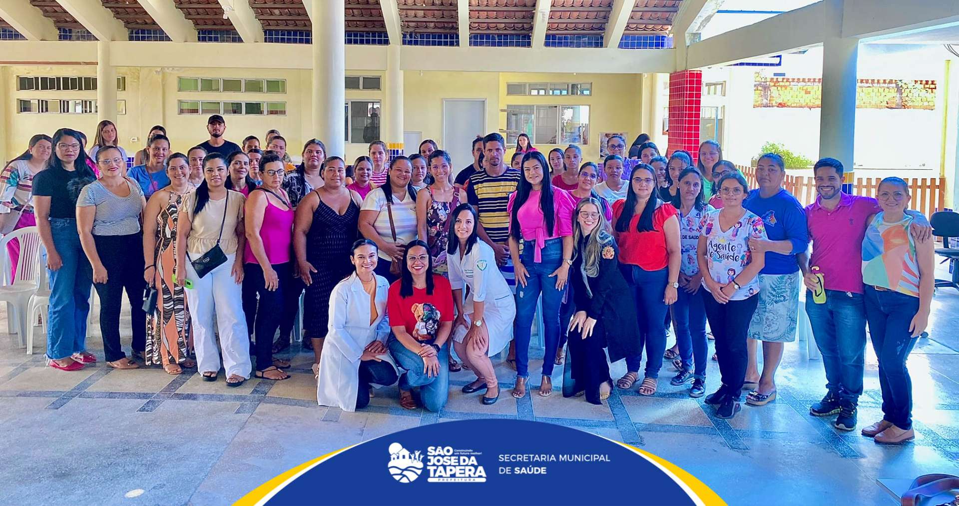 Ação de conscientização na creche Evandro Cardoso Barros