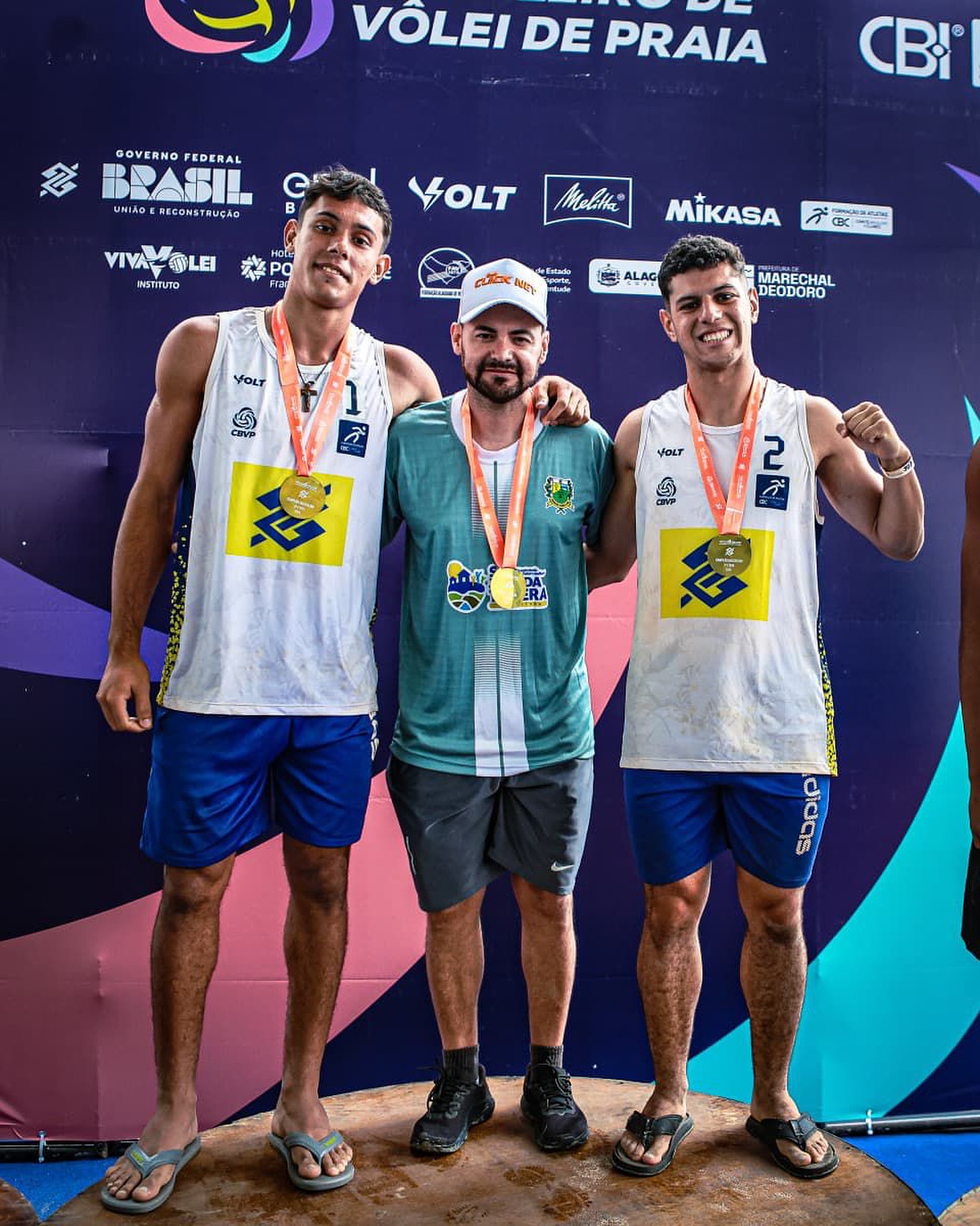 Taperenses conquistam título nacional e levam o nome de São José da Tapera ao topo do vôlei de praia brasileiro