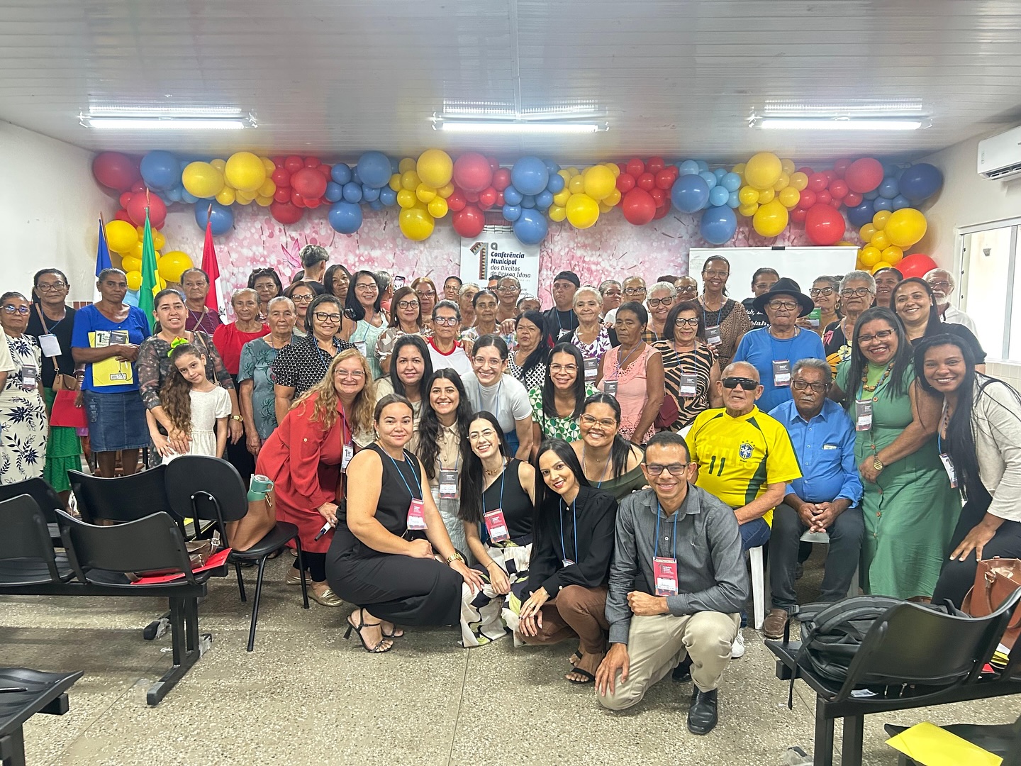 1ª Conferência Municipal dos Direitos da Pessoa Idosa ✨
