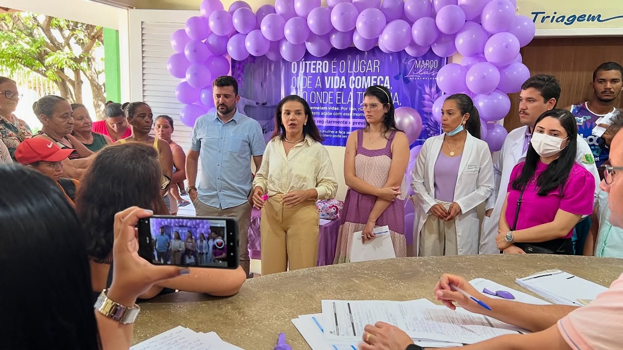 Março Lilás: ações de prevenção ao câncer de colo do útero são realizadas nos PSFs de São José da Tapera