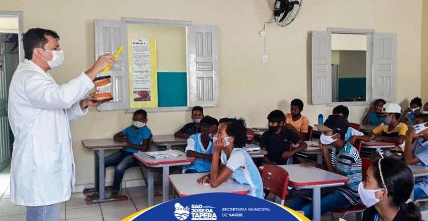 Escolas Da Rede Municipal De Ensino Recebem Serviços E Ações De Promoção E Prevenção De Saúde Bucal