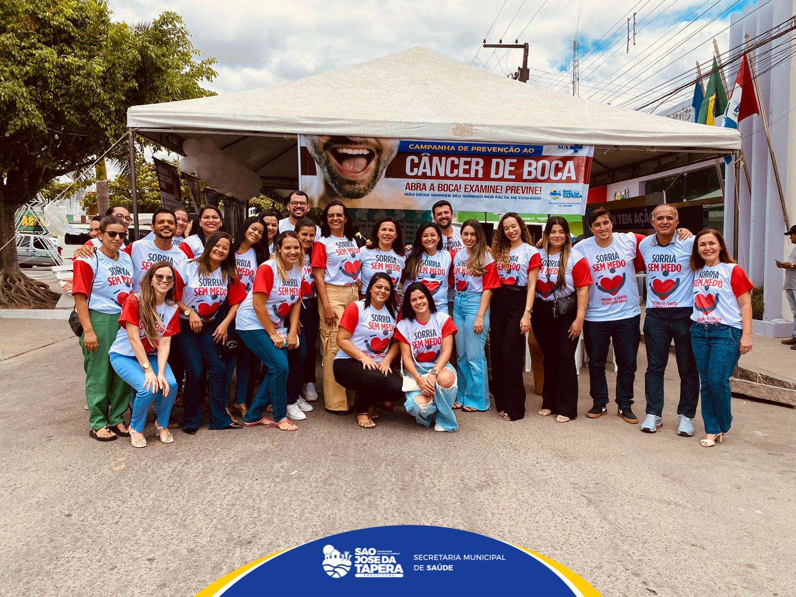 Saúde realiza 2ª Campanha Municipal de Prevenção do Câncer de Boca