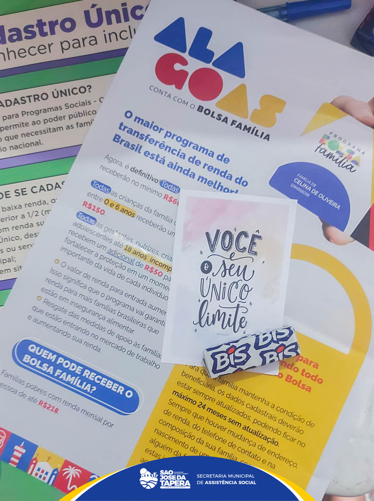 Oficina formativa sobre o novo Programa Bolsa Família