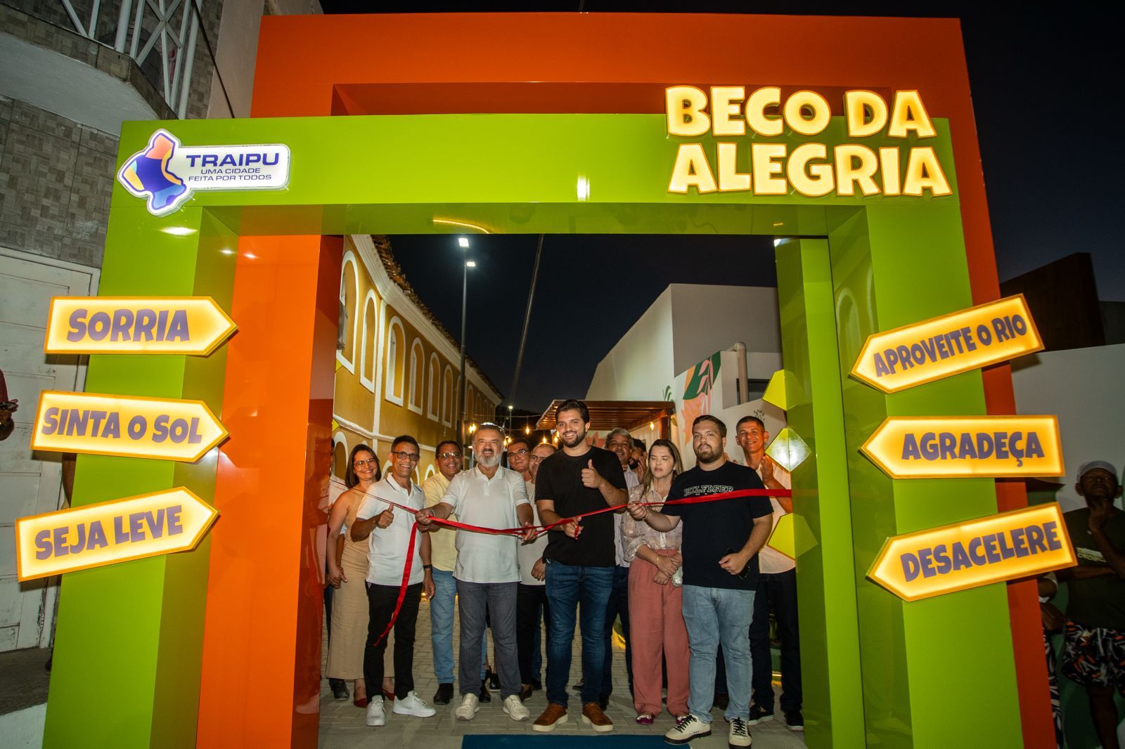 Prefeito Lucas Santos inaugura escola, UBS e ‘Beco da Alegria’ em Traipu