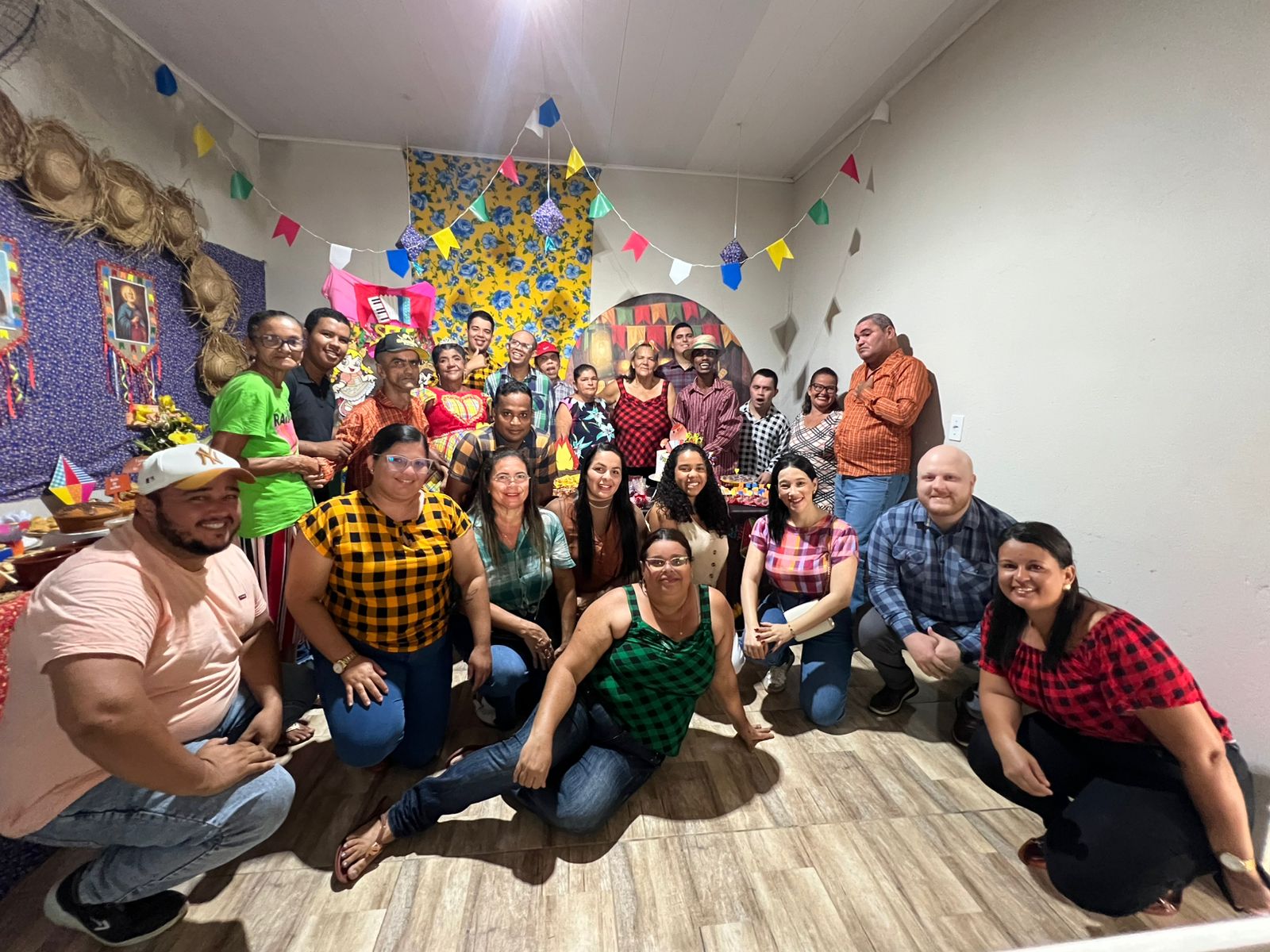 Caps realiza arraiá e promove integração entre seus usuários