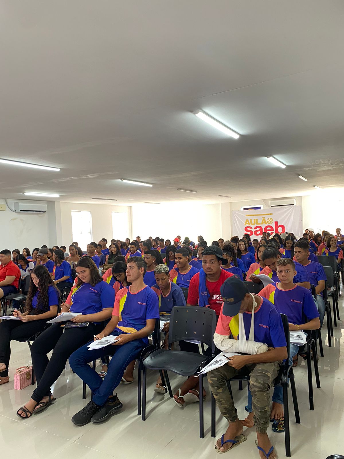 Educação realiza última etapa de aulões preparatórios para a prova do Saeb