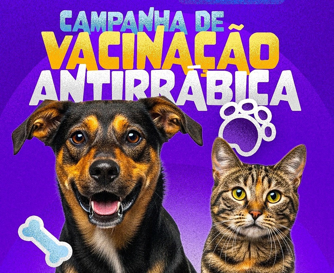 Secretaria de Saúde divulga cronograma da campanha de vacinação antirrábica; Dia D será em 27 de setembro