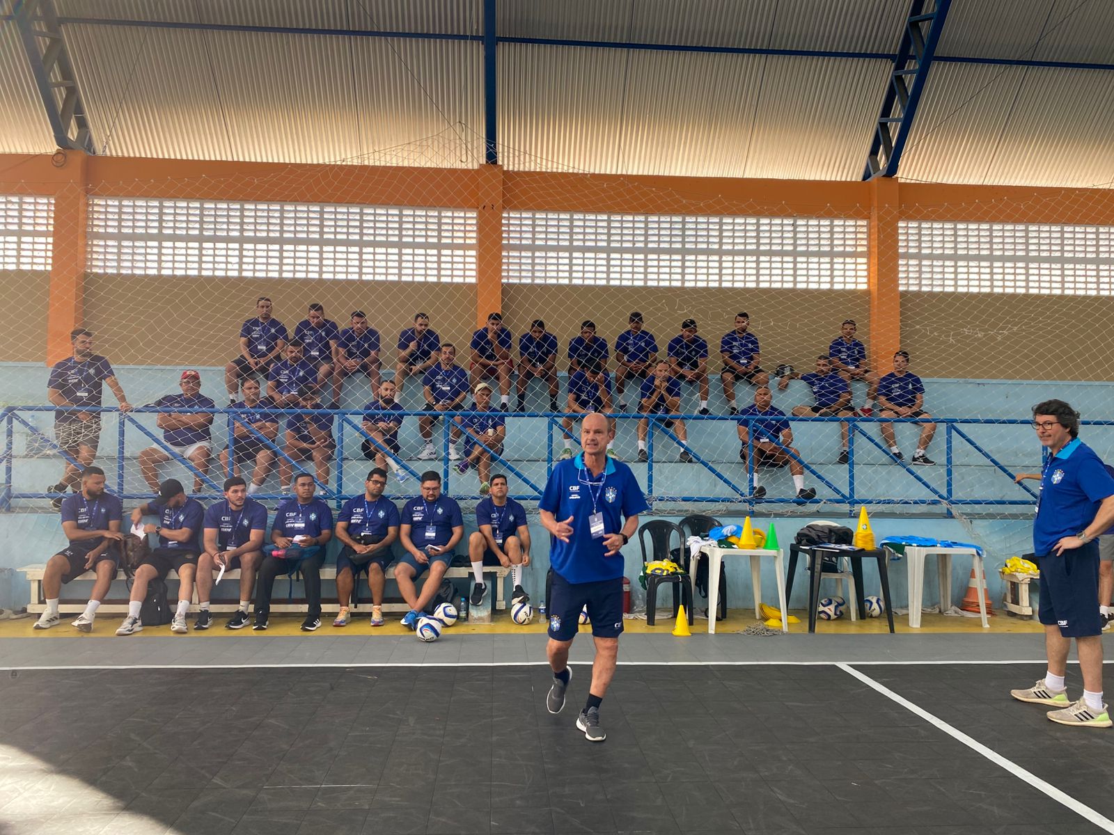 Traipu sedia curso inédito de capacitação em futsal promovido pela CBF e CONMEBOL