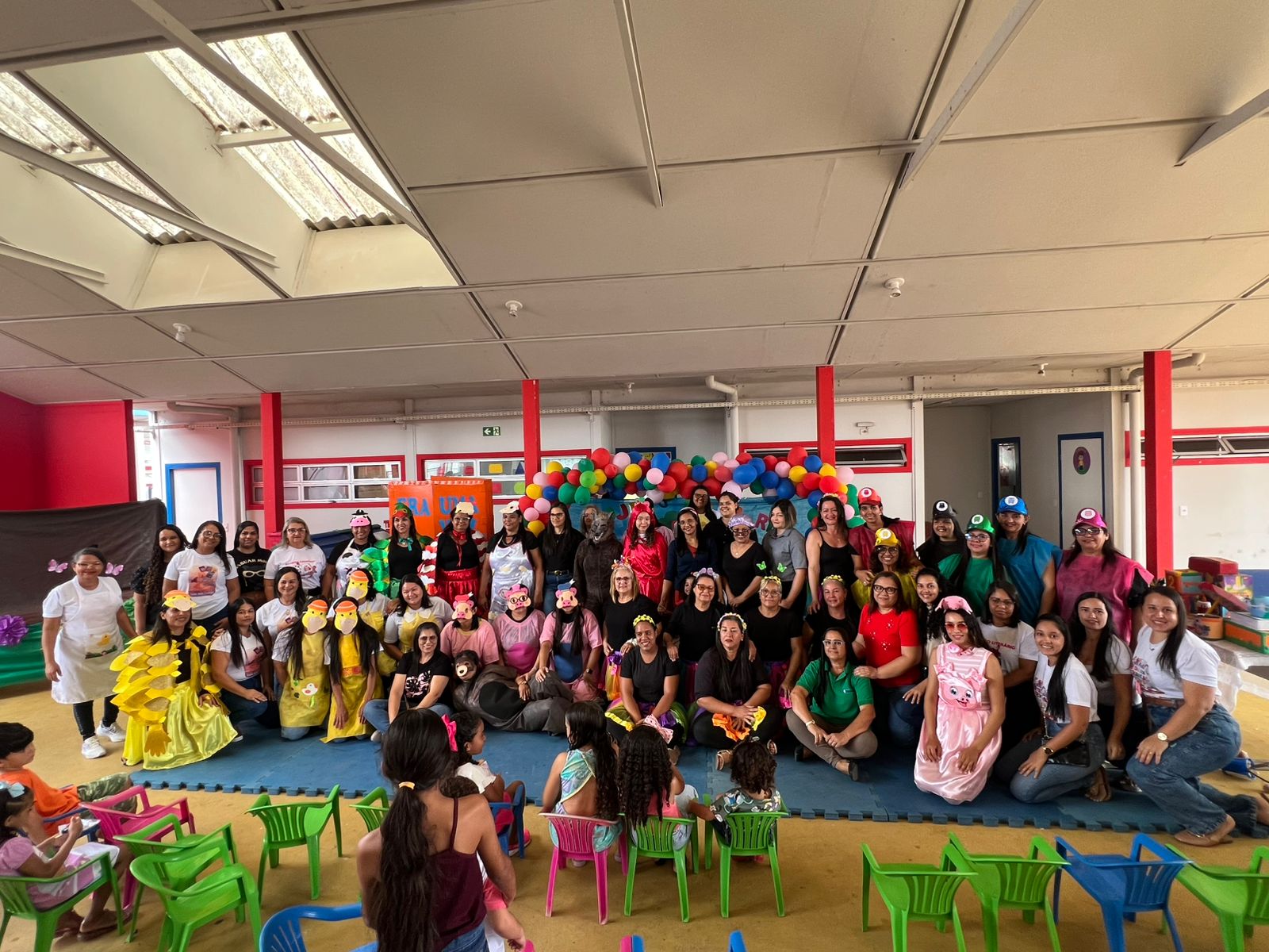Educação realiza projeto literário na Creche Professora Jacira Silva Cavalcante