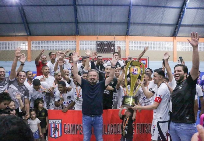 Esporte Clube Traipu goleia Fênix Clube e conquista tricampeonato do Alagoano de Futsal