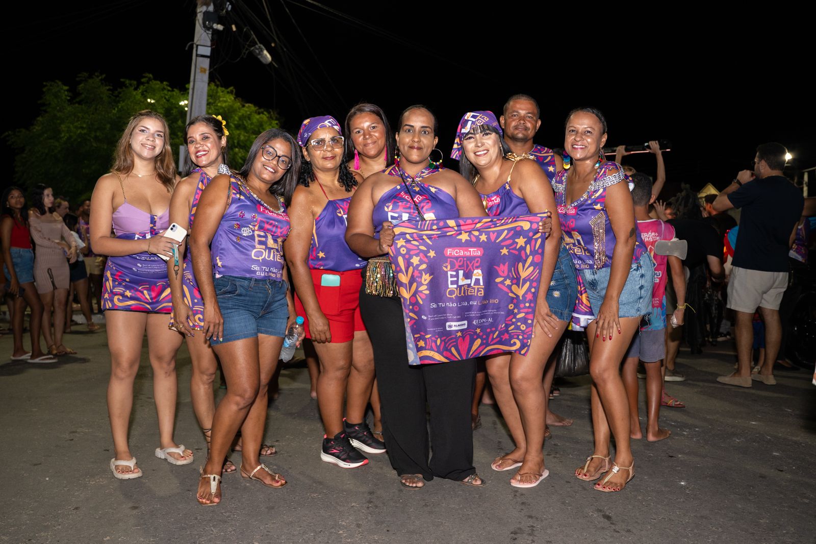 "Fica na tua, deixe ela quieta”: Prefeitura leva campanha de combate ao assédio para o Traipu Folia 2026