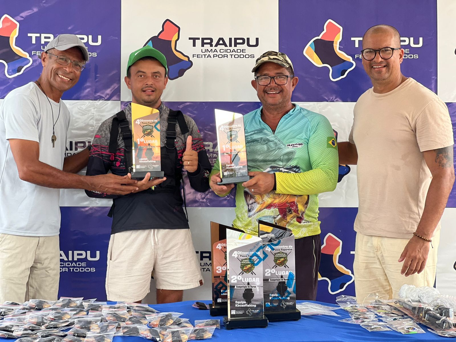 Traipu sedia 4º Encontro Interestadual de Pesca Esportiva