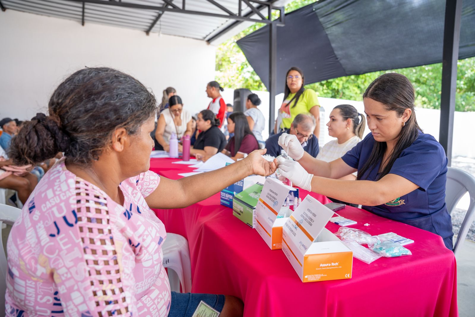 Prefeitura de Traipu leva atendimentos e serviços à comunidade do Quilombo Mumbaça com ação Gestão e Saúde