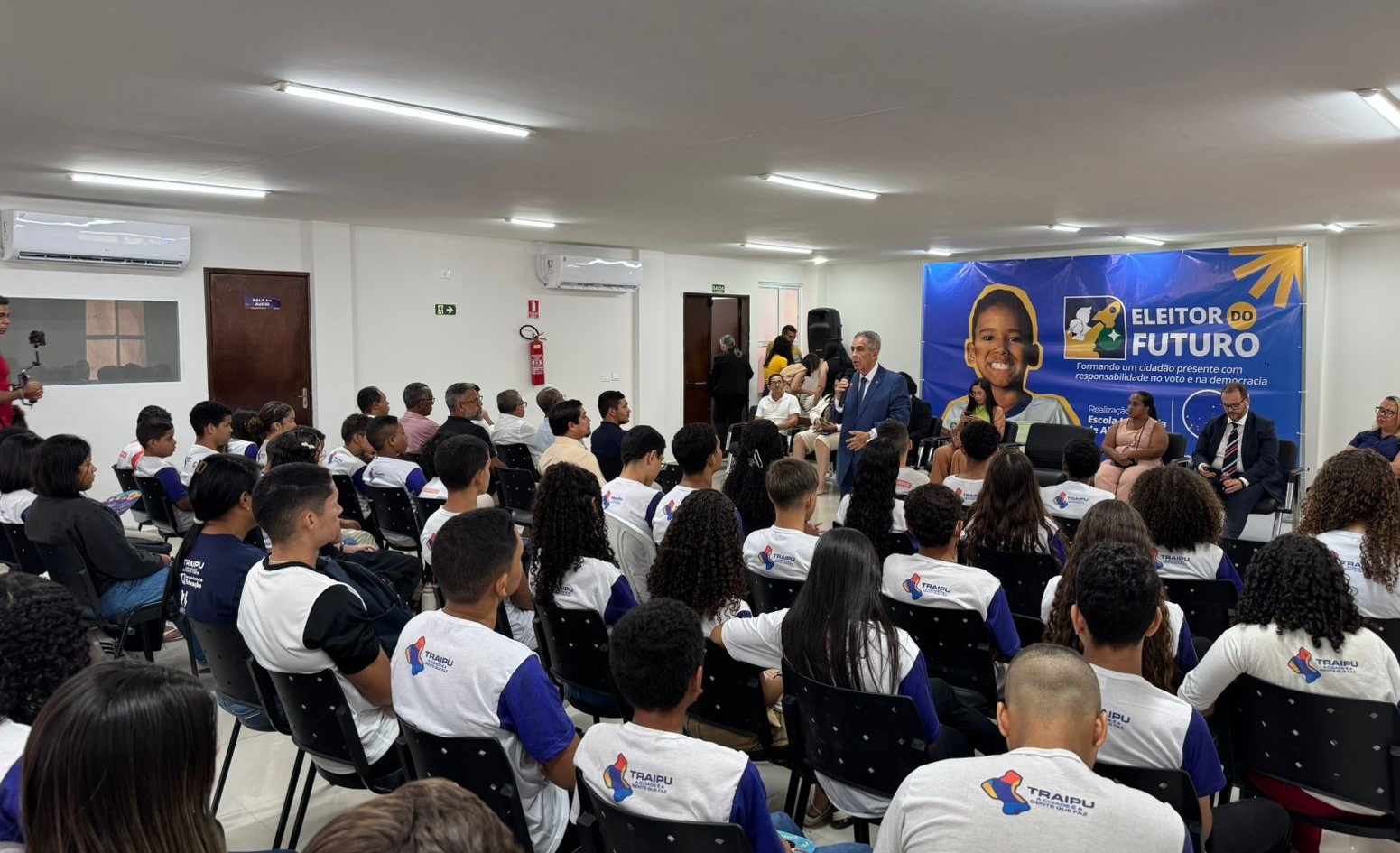 Município recebe palestra do Programa Eleitor do Futuro