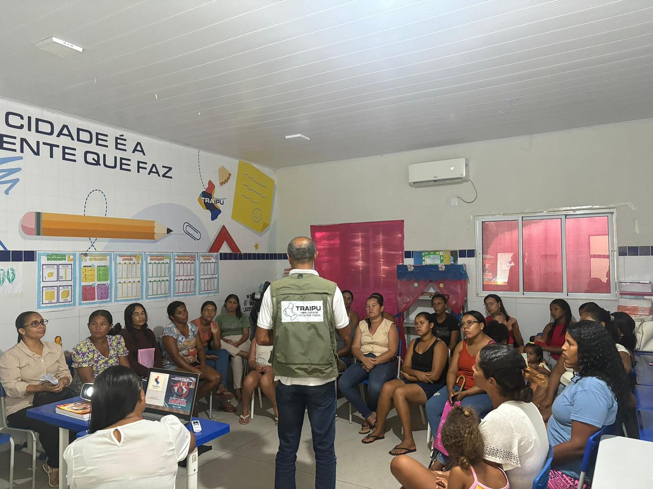 Ação do CRAS promove conscientização sobre uso de substâncias no povoado Lagoa do Tabuleiro