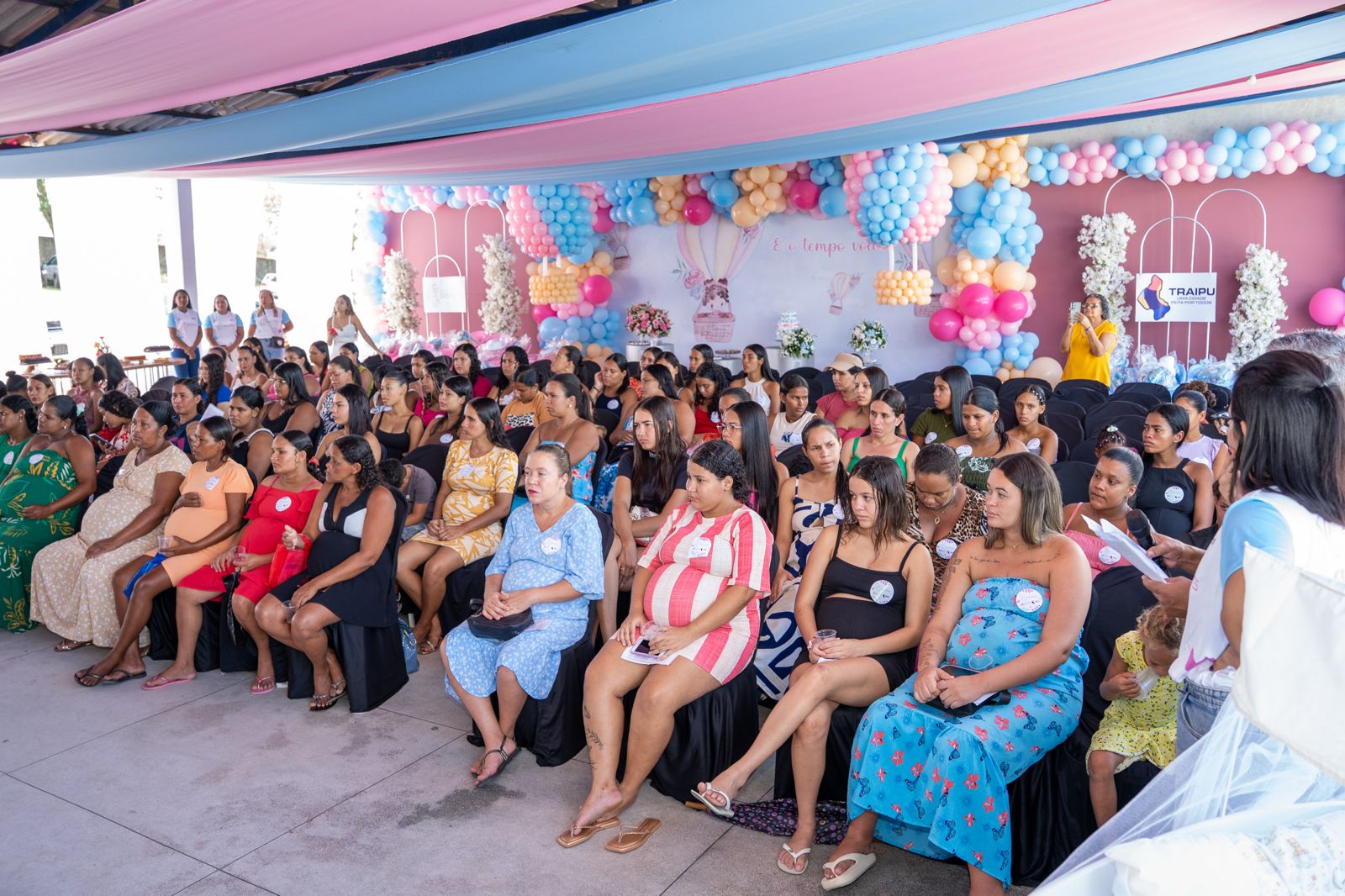 Traipu 134 anos: Prefeitura promove Encontro de Gestantes com ações de acolhimento, orientação e cuidado