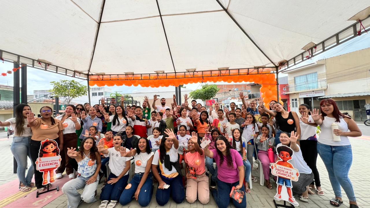 Prefeitura realiza ação do Maio Laranja e reforça combate ao abuso e exploração sexual infantil
