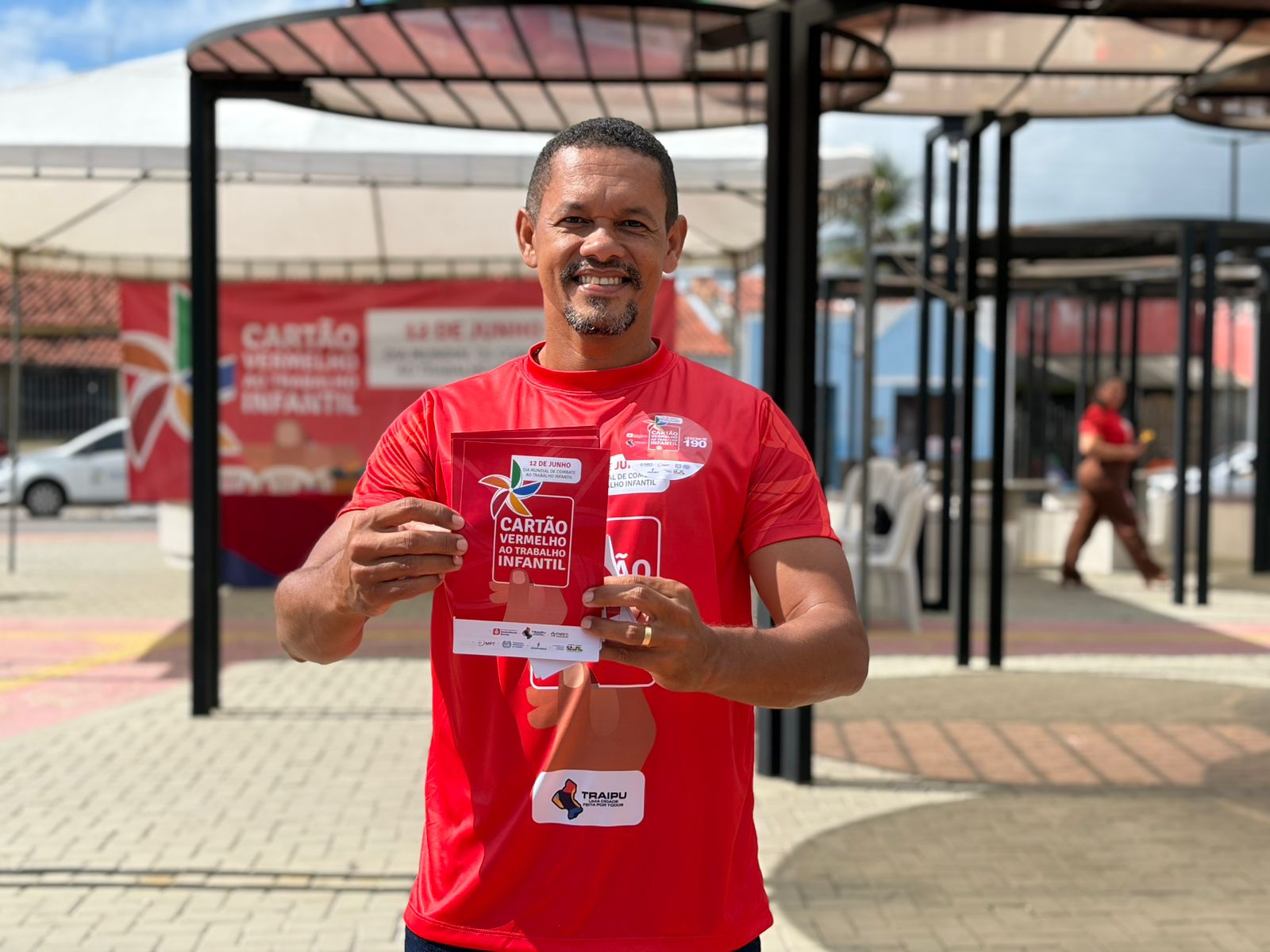 Cartão Vermelho para o Trabalho Infantil: ação mobiliza população e reforça compromisso com a proteção da infância