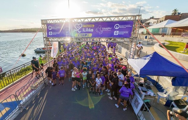 Traipu abre inscrições para a 2ª Corrida Agosto Lilás, que une esporte, conscientização e solidariedade